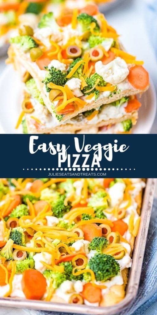 Veggie Pizza - Julie's Eats & Treats