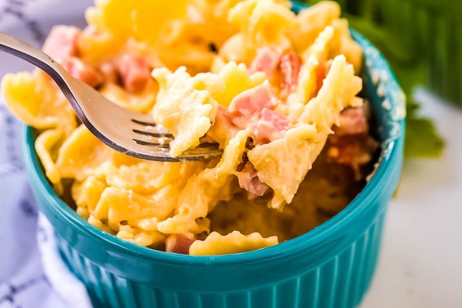 A bite of Ham Casserole Recipe