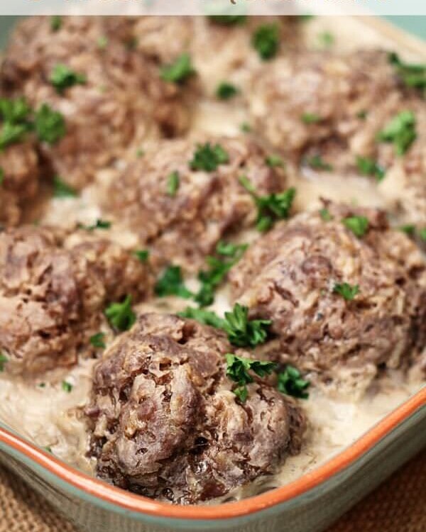 Baked Meatballs ~ Amazing, Homemade Meatballs Just Like Grandma Used to Make!