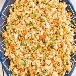 Bowl of easy fried rice