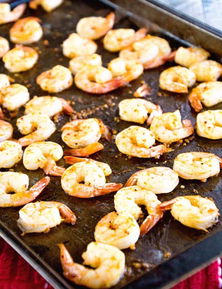 Cajun Broiled Shrimp Recipe ~ Quick, Easy Broiled Shrimp Perfect for a Light & Healthy Weeknight Dinner, Fancy Enough for Date Night and Delicious Enough for a Party Appetizer!