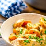 Ranch Crock Pot Roast and potatoes in bowl