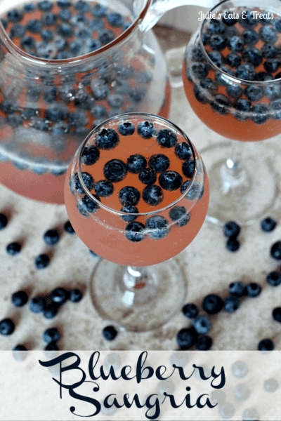 Blueberry Sangria The drink that I had been craving for YEARS before I made it for myself
