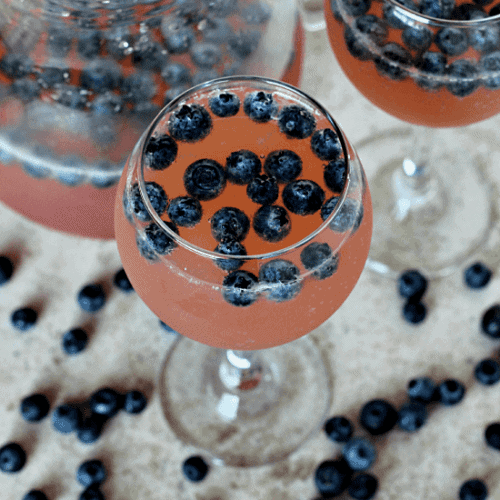 Blueberry Sangria The drink that I had been craving for YEARS before I made it for myself