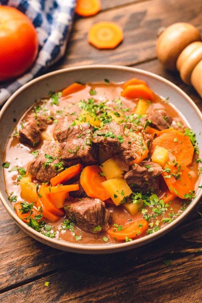 Crock Pot Beef Stew - Julie's Eats & Treats
