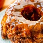 Apple Monkey Bread on platter