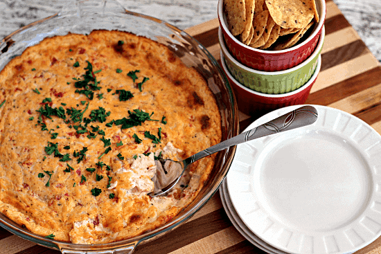 Cheesy Bruschetta Dip