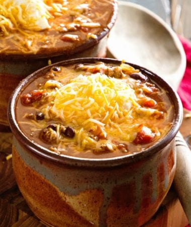 Crock Pot Famous Chili ~ Amazing chili to warm up to on a cold winter's day made in your slow cooker!