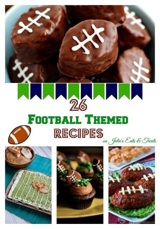 Are you ready for some football??!!! Get inspired for the upcoming Super Bowl with these football shaped foods!