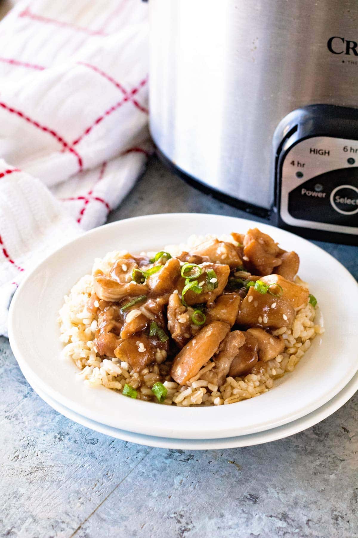 Crock Pot Chicken Teriyaki - Julie's Eats & Treats