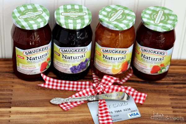 Smucker’s® Natural Fruit Spreads ~ Perfect topping for your favorite treat!