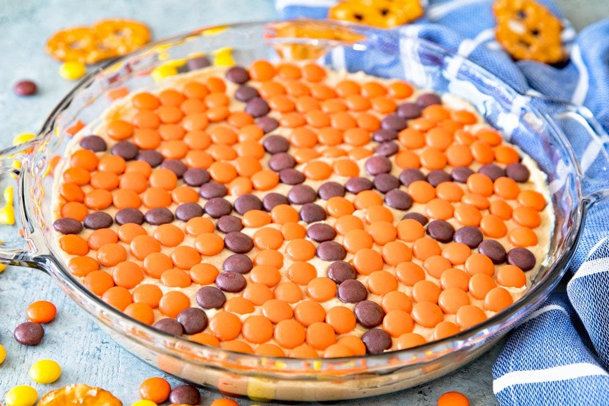 Peanut Butter Dip with Reese's Pieces