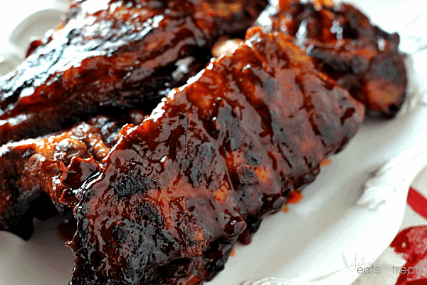 Smokey Barbecue Ribs ~ Smokey, Tender Ribs Loaded in a Homemade Barbecue Sauce!