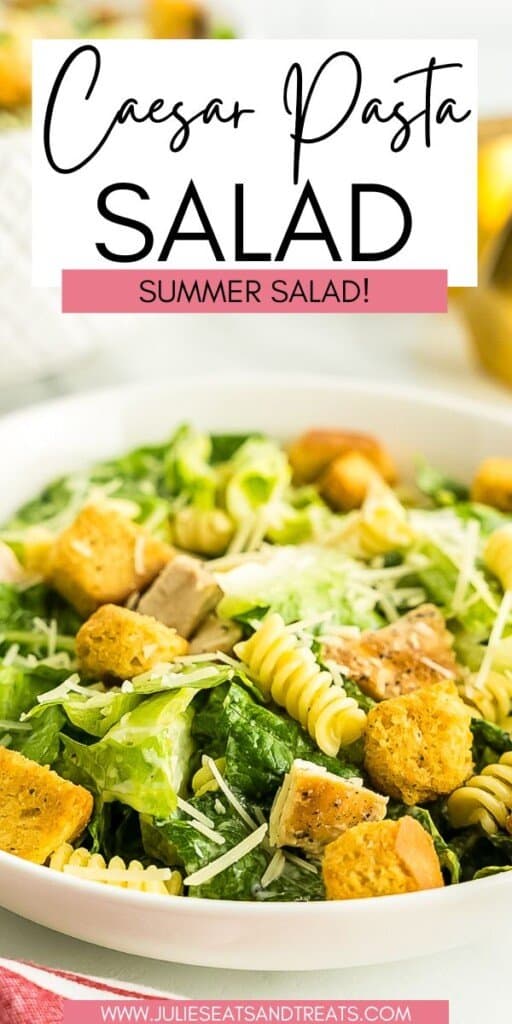 Caesar Pasta Salad JET Pin Image