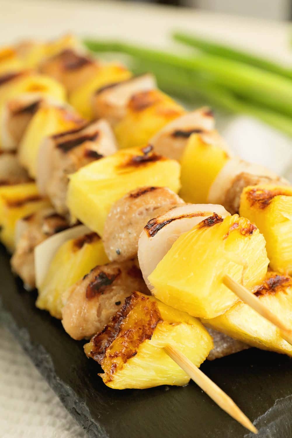 Easy Pineapple Chicken Skewers