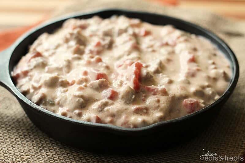 Crock Pot Spicy Sausage Dip Julie's Eats & Treats