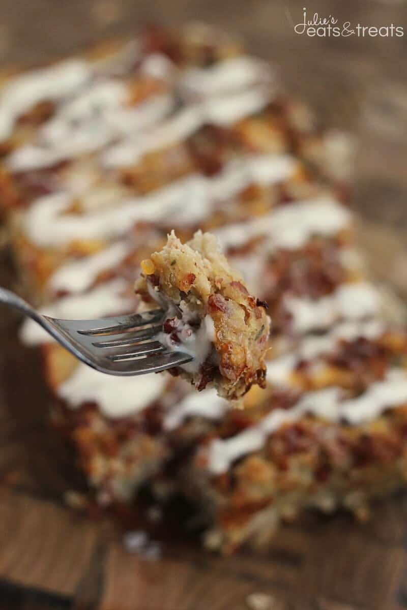 Chicken Bacon Ranch Meatloaf Bite