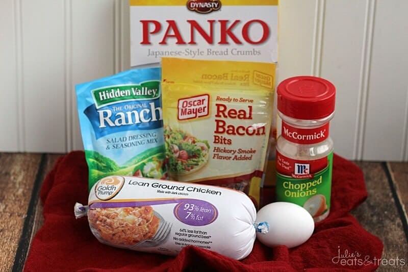 Chicken Bacon Ranch Meatloaf Ingredients