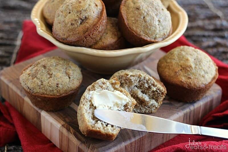 Moms Refrigerator Bran Muffins ~ Delicious, Moist Bran Muffins Straight from Mom's Recipe Box!