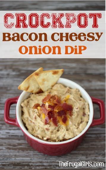 Bacon Cheesy Onion Dip