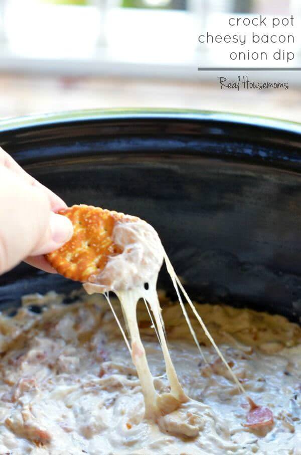 12 Easy Crockpot Dips! {party recipes} - The Frugal Girls