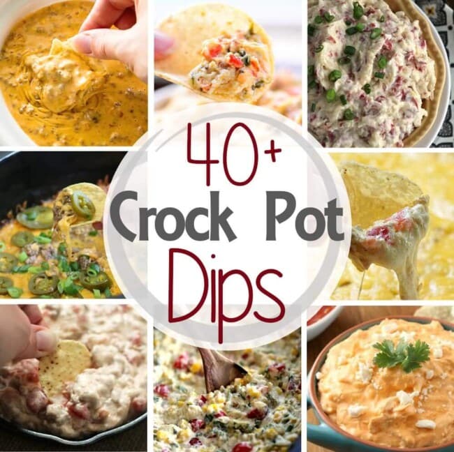 20 Crockpot Dips for Christmas