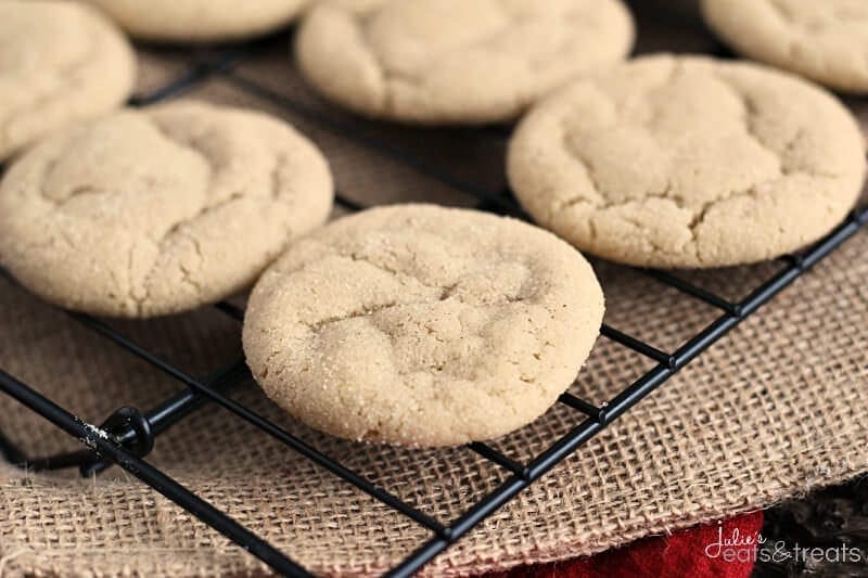 Gingerdoodles ~ Delicious Cookies that are the Perfect Marriage Between a Snickerdoodle and a Gingersnap!