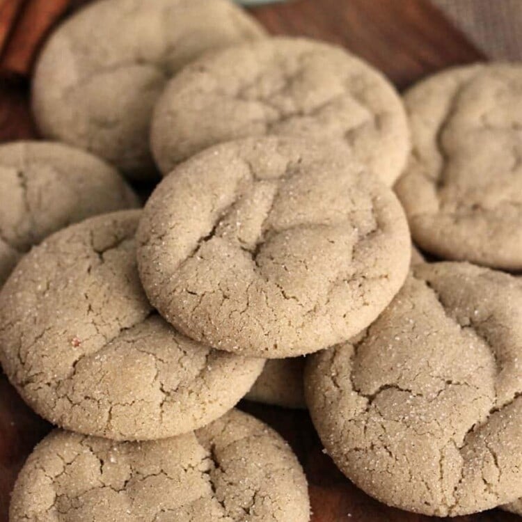 Gingerdoodles ~ Delicious Cookies that are the Perfect Marriage Between a Snickerdoodle and a Gingersnap!