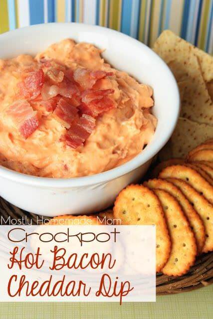 Hot bacon Cheddar Dip