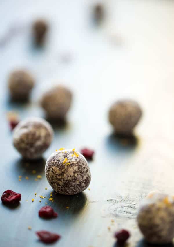 Cranberry Orange Energy Bites - Julies Eats and Treats