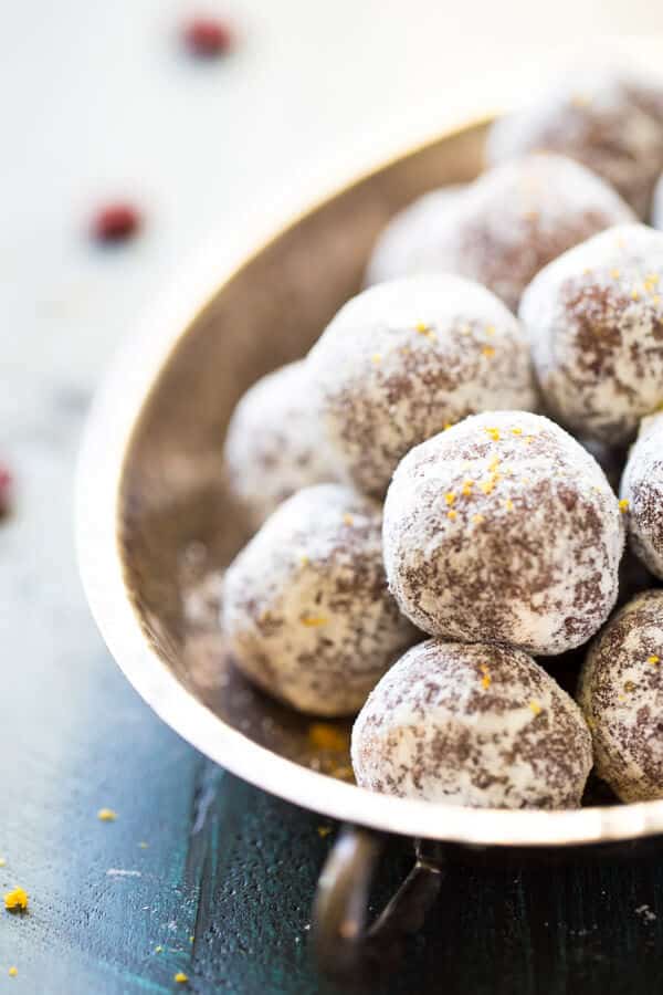 Cranberry Orange Energy Bites - Julies Eats and Treats