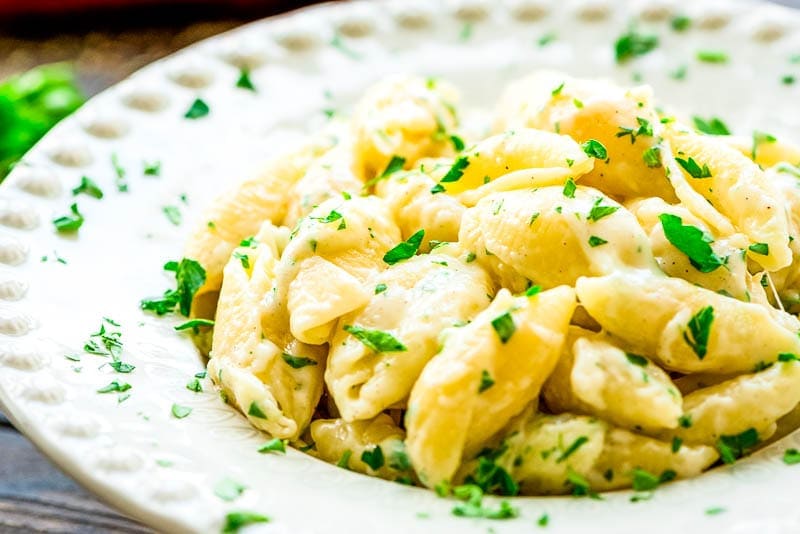 Garlic Butter Noodles - Plain Chicken