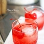 Cherry Bomb Mocktail ~ Only 3 Ingredients to a Easy, Fun Flirty Drink Loaded with Bubbles and Cherry!