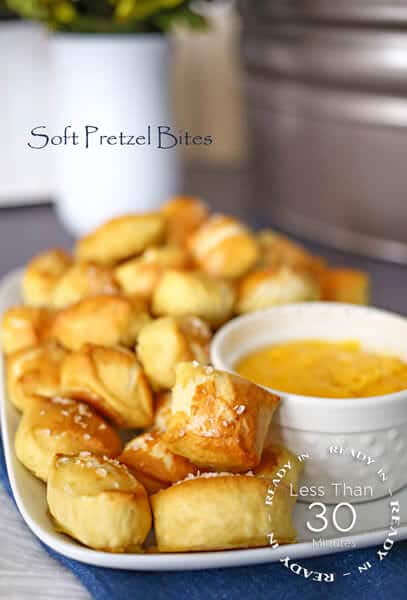 Soft Pretzel Bites from kleinworthco.com