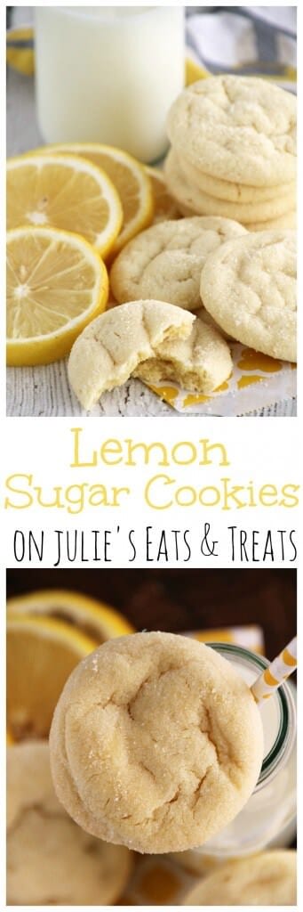 Lemon Sugar Cookies ~ Easy, Soft Lemon Pudding Cookies Rolled in Sugar!