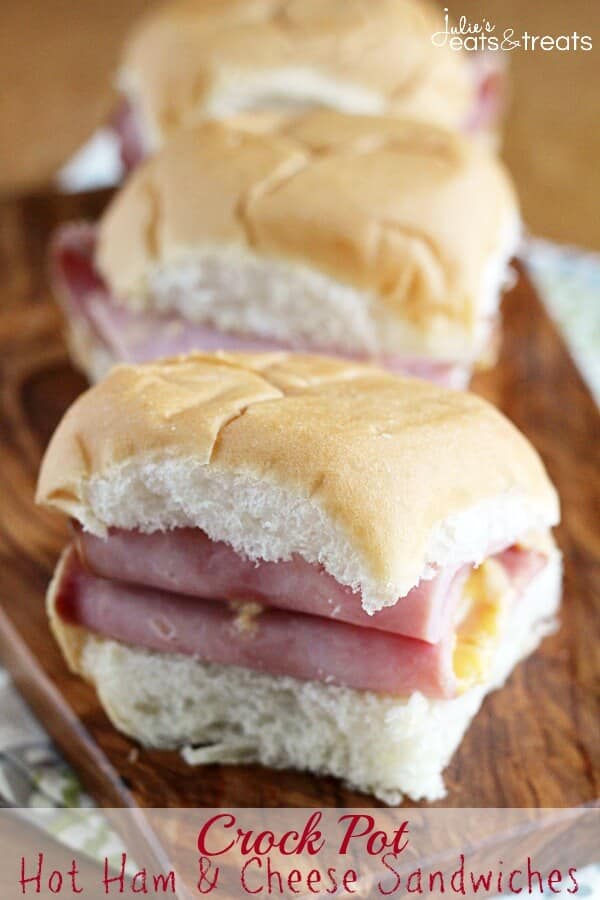 Crock-Pot-hot-Ham-Cheese-Sandwiches