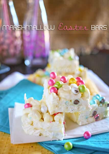 Marshmallow Easter Bars from kleinworthco.com