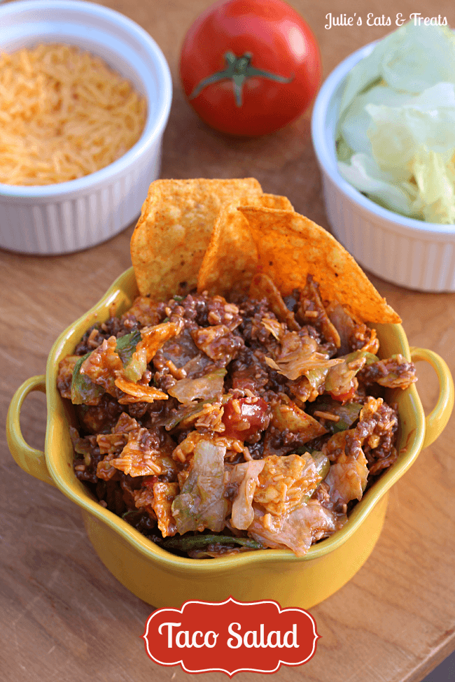 Taco Salad ~ A perfect summer time favorite!