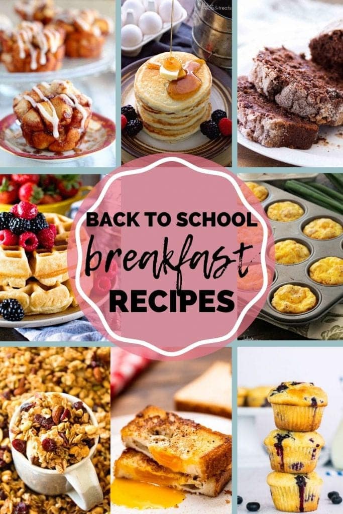 Back to School Breakfast Recipes - Julie's Eats & Treats