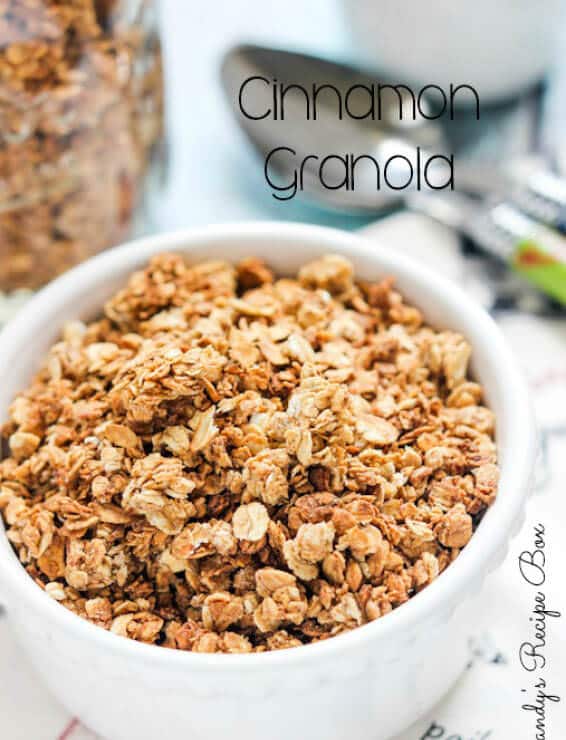 Cinnamon-Granola