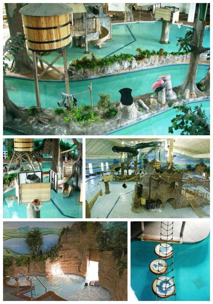 Arrowwood Lodge Water Park Collage