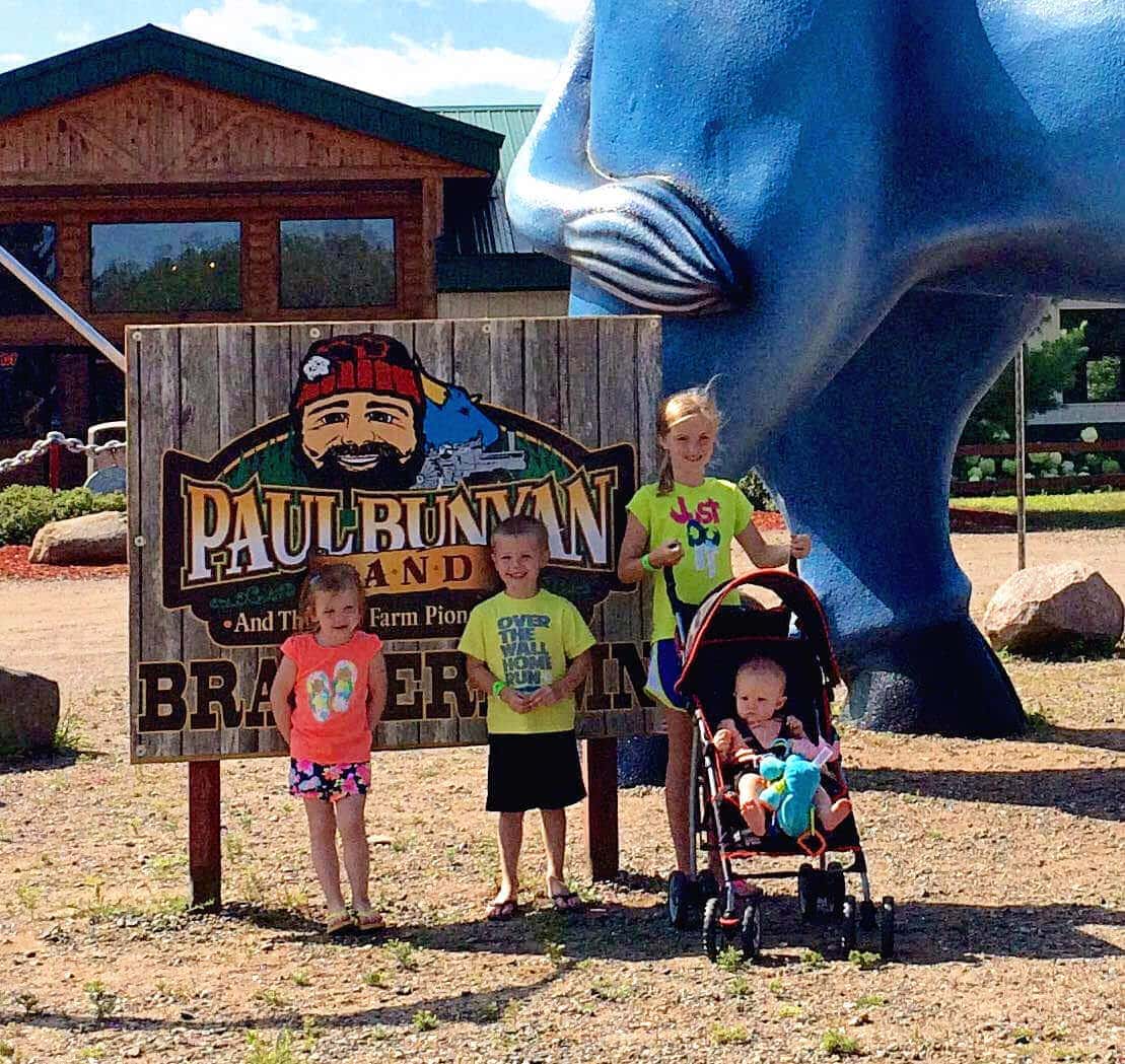 kids paul bunyan land