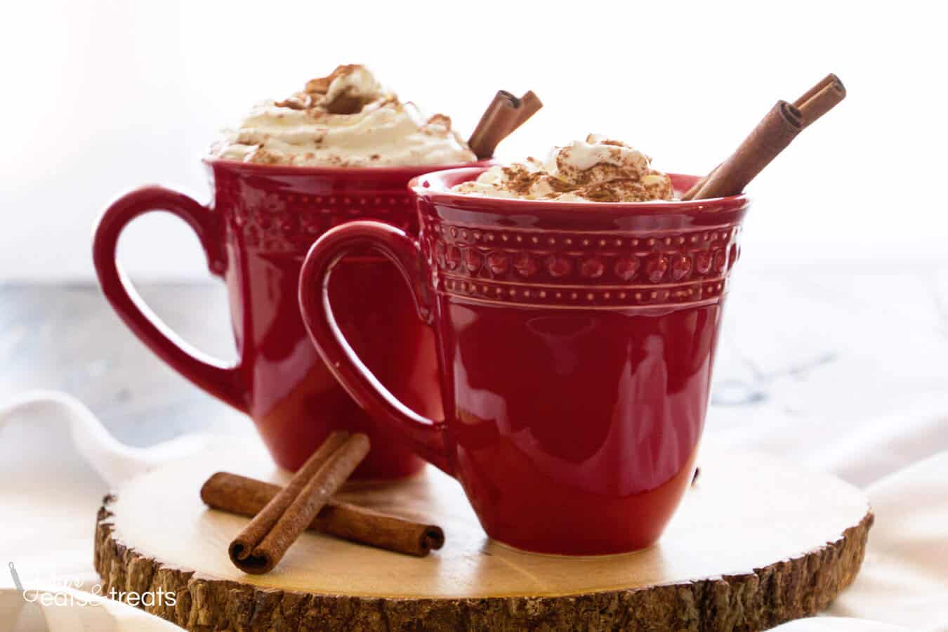 Easy Eggnog Latte Recipe ~ Festive, Delicious Dairy-Free Eggnog Latte Perfect for the Holiday Season!