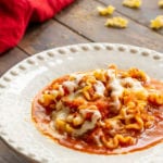 Bowl of Lasagna Soup