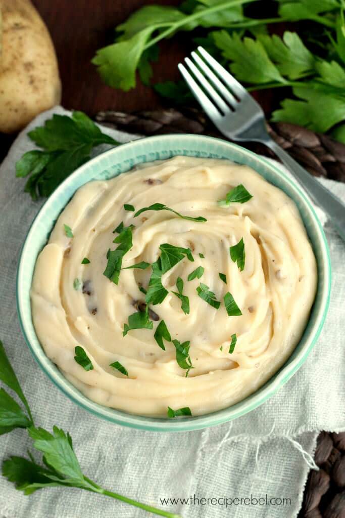 Ultra Creamy Mashed Potatoes www.thereciperebel.com 3