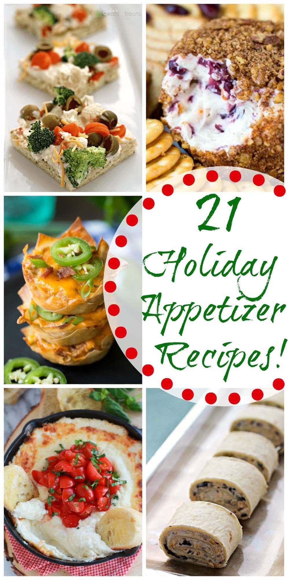 21 Holiday Appetizer Recipes! + Giveaway - Julie's Eats ...