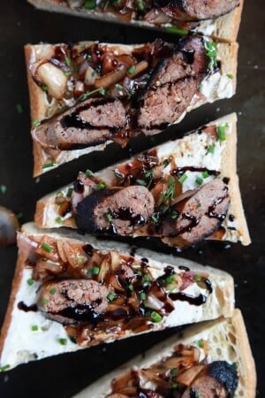 Balsamic-Italian-Sausage-Crostini-with-Whipped-Goat-Cheese-web-4