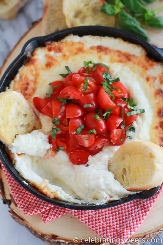 Cheesy-Tomato-Basil-Dip-Celebrating-Sweets