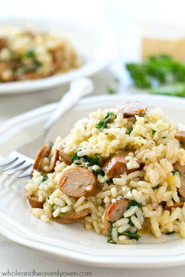 One-Pot-Risotto-with-Sausage-Kale7