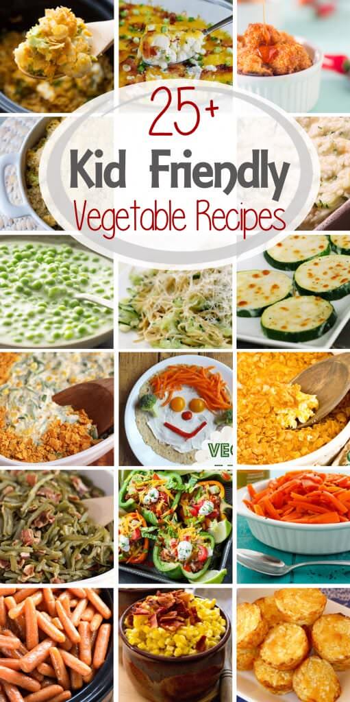25+ Kid Friendly Vegetable Recipes ~ Tons of Vegetable Recipes That Even The Pickiest Eaters Will Eat! Everything From Peas, Carrots, Zucchini and Broccoli!
